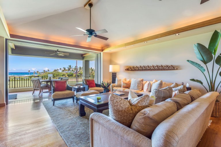 Hualalai Resort Ocean Front Golf Villa 4202